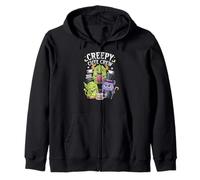 Creepy Cute Crew Halloween Mostro Kawaii Squad Felpa con Cappuccio