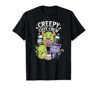 Creepy Cute Crew Halloween Mostro Kawaii Squad Maglietta