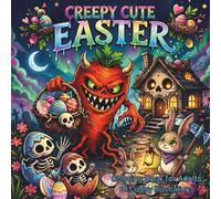 Creepy Cute Easter: Coloring Book for Adults: 60 Unique Creepy Cute Easter Illustrations for Relaxation, Creativity and Stress Relief