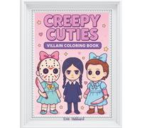 Creepy Cuties: Villain Coloring Book