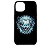 Creepy Evil Clown Occhi Blu Brillante Custodia per iPhone 13