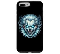Creepy Evil Clown Occhi Blu Brillante Custodia per iPhone 7 Plus/8 Plus