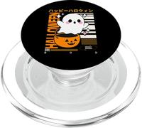Creepy Ghost Giapponese Vaporwave Spettrale Anime Halloween PopSockets PopGrip per MagSafe