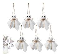 Creepy Ghost Pendant, Hanging Tree Wooden Ornaments, Decor Rustic Feature