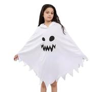 Creepy Halloween Dress for Girls-Ghost Costume Outfit, abbigliamento per una festa infestata | Temendo abito fantasma per bambini piccoli per dolci o acidi, feste per bambini e istituzioni inquietanti