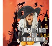 Creepy Kawaii: A Pastel Goth Coloring Experience