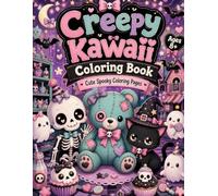 Creepy Kawaii Coloring Book: Cute Spooky Coloring Pages