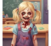 Creepy notebook:: zombie little girl enjoy the zombieness 2