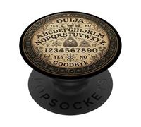 Creepy Witchy Spooky Goth Ouija Occult Bookish Gothic Ghost PopSockets PopGrip Adesivo