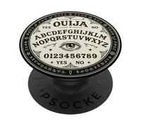 Creepy Witchy Spooky Goth Ouija Occult Bookish Gothic Ghost PopSockets PopGrip Adesivo