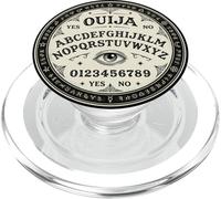 Creepy Witchy Spooky Goth Ouija Occult Bookish Gothic Ghost PopSockets PopGrip per MagSafe