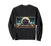 Creepyshow Haunted Houses Halloween Felpa