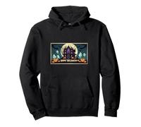 Creepyshow Haunted Houses Halloween Felpa con Cappuccio