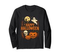 Creepyshow Haunted Houses Halloween Maglia a Manica