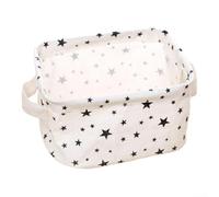 CreFor CFor anvFor as StorFor age Tote BFor asket con HFor andles, Progettato per uso desktop per e conservazionePer età in ufficio, soggiorno o PlFor ayroom (stella a cinque punte)