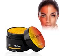 Crema Abbronzante marrone, Acceleratori di Abbronzatura Naturale, Crema Autoabbronzante Viso e Corpo Ottieni una Pelle Abbronzata Naturale per Letti di Sole e Sole All'Aperto, 50g