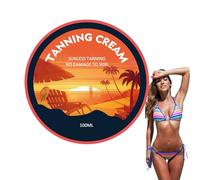 Crema Abbronzante Solare,Intensive Tanning Gel,Tanning Accelerator Cream, Acceleratore Abbronzatura efficace al Sole e nei Lettini Solari, abbronzatura naturale, per Lettino e all'aperto, 100 ml