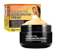 Crema Acceleratrice di Abbronzatura, Lozione Abbronzante Naturale per Viso e Corpo, Idratante e Nutriente, Migliora il Colore Bronzo della Pelle, Uso Interno ed Esterno