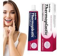 Crema Adesiva Da Protezione - Colla Per Denti Di Tenuta Forte Per Protesi, Comfort Di Lunga Durata | Adesivo Dentale In Forma Fissa, Formula Del Respiro Fresco, Ideale Per L'uso Quotidiano E Fiducia I