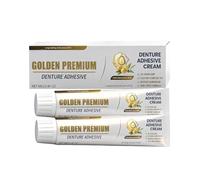 Crema Adesiva per Dentiere per un Confort Naturale - Tenuta Sicura per un Sorriso Fiducioso, Stabilità Confortevole Tutto il Giorno per Esaltare il Tuo Aspetto Naturale(2pcs)