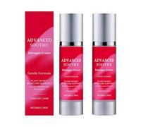 Crema agli estrogeni, creme lenitive per la menopausa, per la cura della pelle delle zone intime, comfort in menopausa, uso dopo la doccia e la notte, formula non grassa (2 PCS)