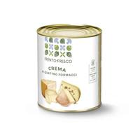 Crema ai 4 Formaggi Greci Con Parmigiano Pronto Fresco Latta da 800 g