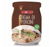 Crema ai Funghi Porcini | Salsa TopFood | 2 Confezioni Vetro 520Gr | 1Kg | Senza Glutine | Vegetariana | Spalmabile | Alta Qualità Artigianale | Gastronomia | Ristorazione