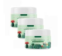 Crema ai semi di fico d'India, crema idratante per viso e corpo con formula a base di erbe, per una pelle liscia e idratata, nutriente e idratante, idratazione profonda, per uomini e donne (3pcs)