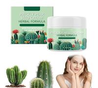 Crema ai semi di fico d'India, crema idratante viso e corpo alle erbe, idratante e nutriente e assottigliante delle linee sottili