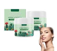 Crema ai semi di fico d'India, crema idratante viso e corpo con formula a base di erbe, crema nutriente e idratante all'estratto di semi di fico d'India, riduce le linee sottili (2pcs)