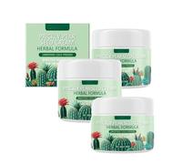 Crema ai semi di fico d'India, crema idratante viso e corpo con formula a base di erbe, crema nutriente e idratante all'estratto di semi di fico d'India, riduce le linee sottili (3pcs)