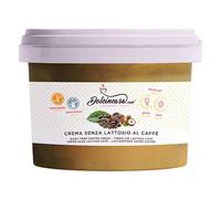 Crema al Caffè e Nocciola Senza Latte e Senza Lattosio 500g - Professionale per Pasticceria - Non Cola in Cottura - Senza Glutine - Made in Italy - Dolci in Casa