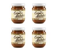 Crema al caramello in vetro, set di 4.