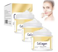 Crema Al Collagene Di Ossa Di Cervo Qanzire, Crema Viso Antirughe, Crema Qanzire, Crema Viso Al Collagene Qanzire, La Migliore Crema Viso Al Collagene (3 bottiglie)
