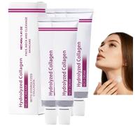 Crema al collo al collagene idrolizzato, creme per il collo che rassodano e tonificano la pelle flaccida, crema notturna idratante per le donne anti-invecchiamento, creme rassodanti (5)