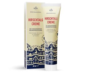 Crema al grasso di cervo Rösch - Contro vesciche e calli, per piedi morbidi, 60ml