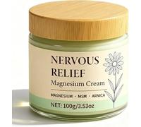 Crema al magnesio ad assorbimento rapido, non grassa per articolazioni e muscoli del ginocchio, per un sollievo lenitivo e un rilassamento,1PCS