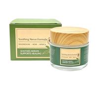 Crema al magnesio, delicata antiaderente, portatile, 50 g, lenitiva, per donne e uomini, ginocchio, collo, spalle, piedi, tallone, gambe, polsi, mani