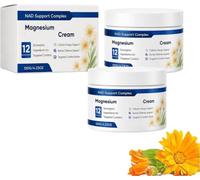 Crema al Magnesio e Niacinamide, Balsamo lenitivo e nutriente per le artico | Burro corpo idratante e lenitivo, Lozione corpo per la cura quotidiana, Assorbimento rapido e non unge