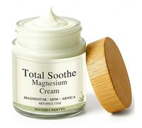 Crema al magnesio per il dolore, crema al magnesio, miscela nutriente lenitiva per i piedi ad assorbimento rapido e non grassa, prende cura dei muscoli di polsi, ginocchia, piedi e articolazioni