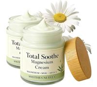 Crema al magnesio per il sollievo dei nervi, lozione nutriente e confortevole per uso quotidiano, a rapido assorbimento, non grassa, per un comfort quotidiano,2pcs