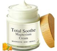 Crema al magnesio per il sollievo dei nervi, lozione nutriente e confortevole per uso quotidiano, a rapido assorbimento, non grassa, per un comfort quotidiano,1pc