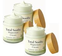 Crema al magnesio per il sollievo totale, formula di rilascio dei minerali, topica ad assorbimento rapido e non grassa per il comfort quotidiano,3pcs