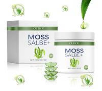 Crema al muschio Plus da 100 g, anti-rughe, con effetto immediato, riparazione attiva della pelle e idratazione, vincitore del test, crema anti-invecchiamento per la pelle più tonica