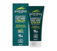 Crema al Tea Tree Australian Tea Tree, Purificante, Vegano, Senza Crudeltà, Senza Parabeni e SLS, Lenitiva, Naturale, 50ml