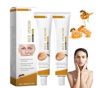 Crema al Veleno d’Ape,Confezione da 2 x 20g,Crema Antirughe Rassodante per Viso e Collo,Idratante Naturale Anti-Età per Donna e Uomo,Per Tutti i Tipi di Pelle