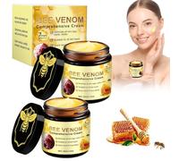 Crema al Veleno D'api [2 Confezioni] - Bee Venom Cream Professionale con Azione Riparatrice Profonda per Viso, Collo e Corpo, Trattamento Antirughe Intensivo e Idratante Profondo