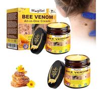 Crema Al Veleno D'Api, Bee Venom Cream per Uomini e Donne, 2pc, crema veleno d'api per tutti i tipi di pelle, Rimozione Di Verruche E Tag Al Veleno D'Ape Per Tutti I Tipi Di Pelle