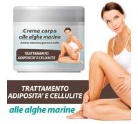 CREMA ALGHE MARINE 500 ML - ADIPOSITA' E CELLULITE AZIONE INTENSIVA SNELLENTE