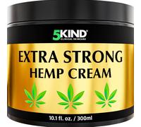 Crema Alla Canapa Extra Forte 5Kind - 300 Ml - Ingredienti Naturali - per Tutti